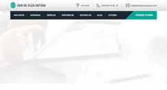 Desktop Screenshot of dengeeczadeposu.com